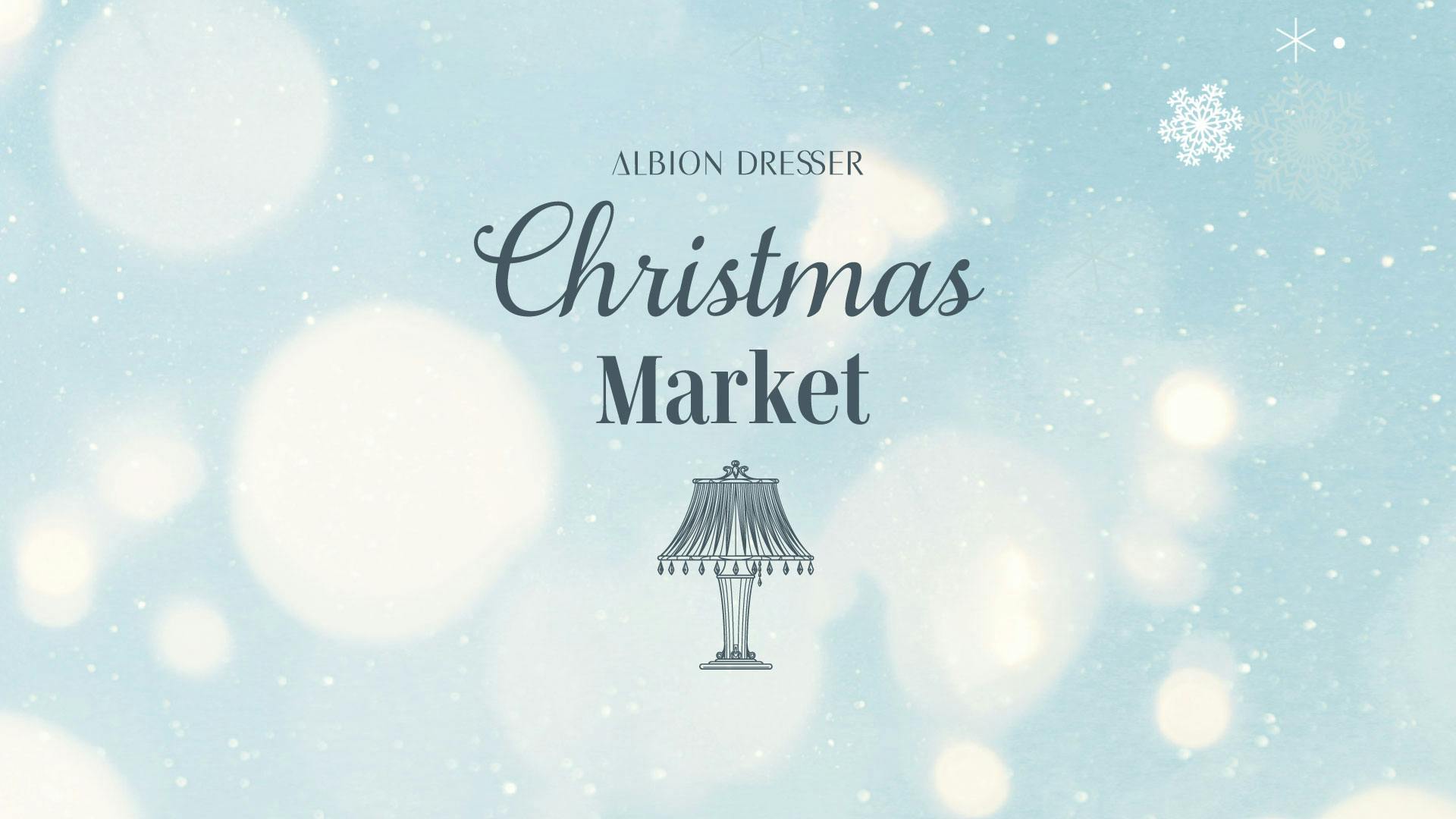 【イベントレポート】ALBION DRESSER クリスマスマーケット
